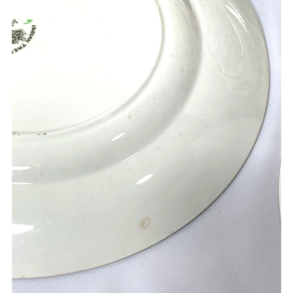 Johnson Brothers Indian Tree Dinner Plates x4 England Ironstone VERY GOOD - Picture 10 of 13